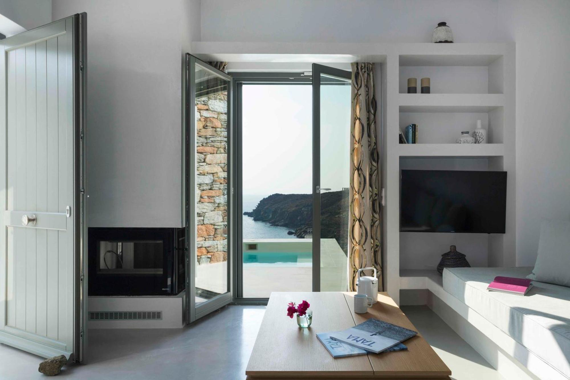 Phos Villas Tinos Agios Romanos Bagian luar foto