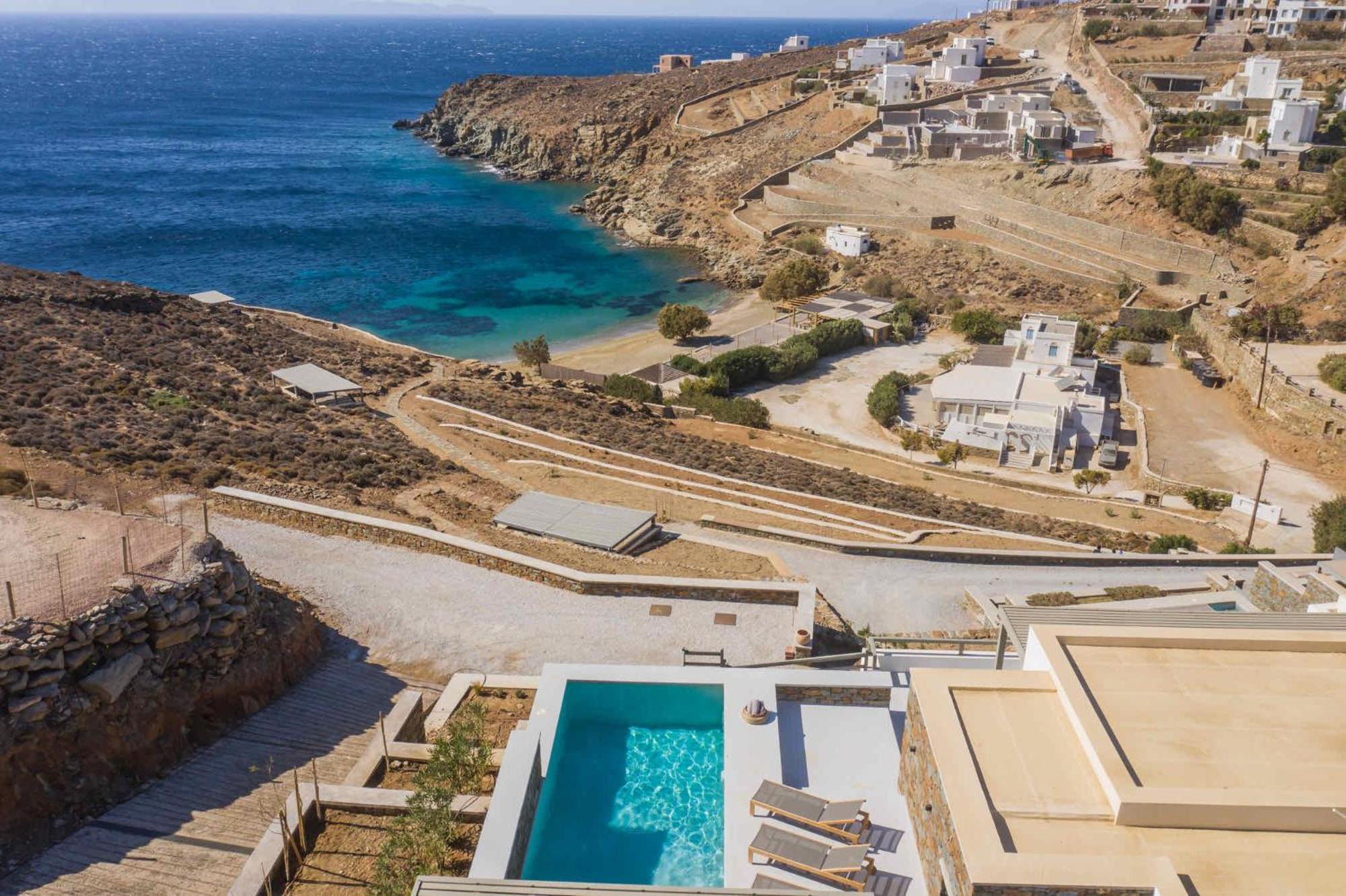 Phos Villas Tinos Agios Romanos Bagian luar foto