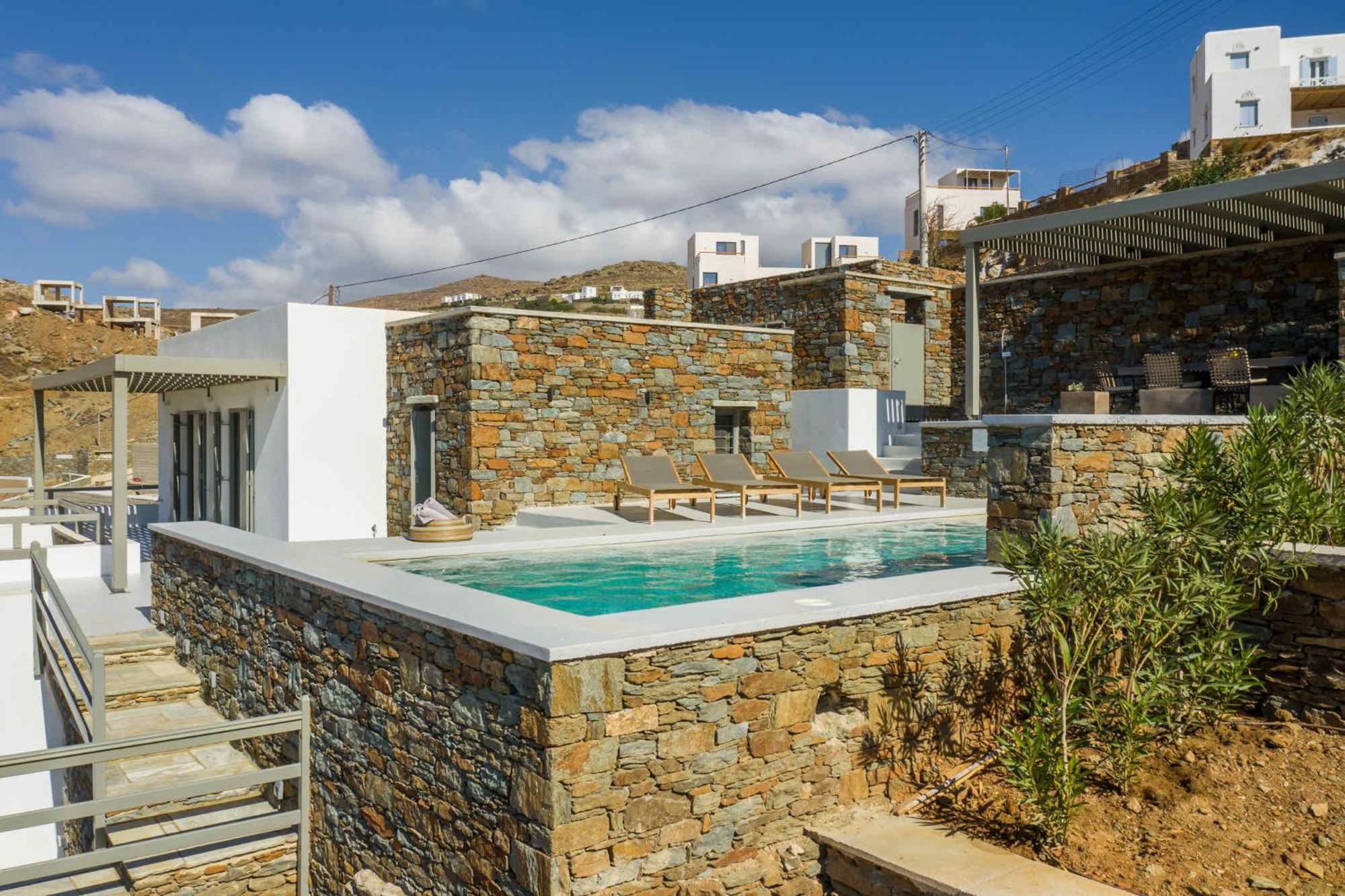 Phos Villas Tinos Agios Romanos Ruang foto