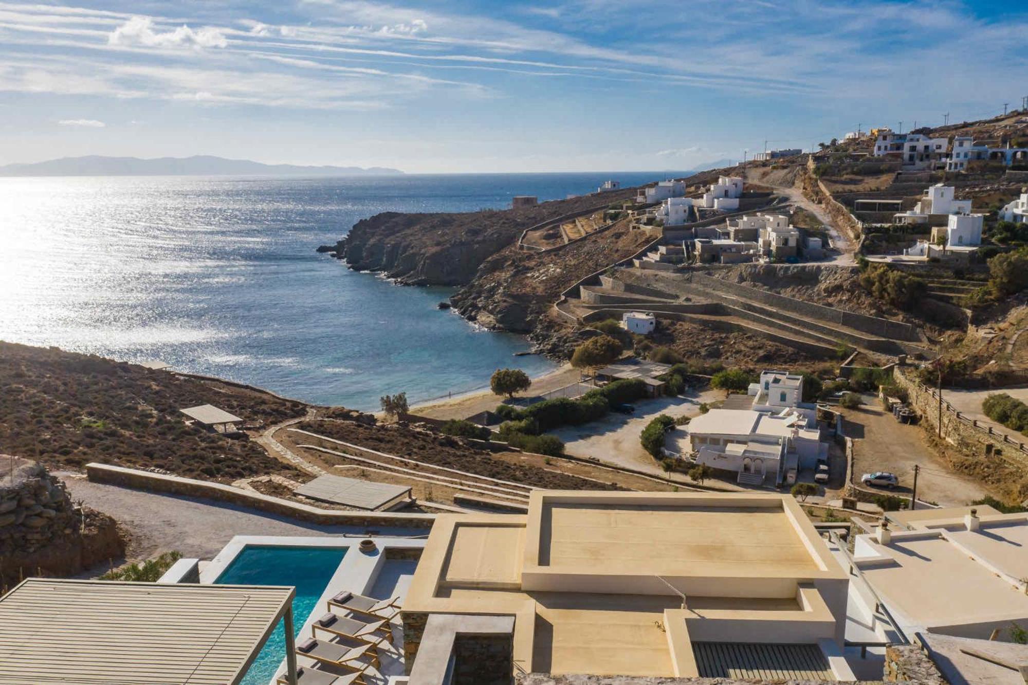 Phos Villas Tinos Agios Romanos Bagian luar foto