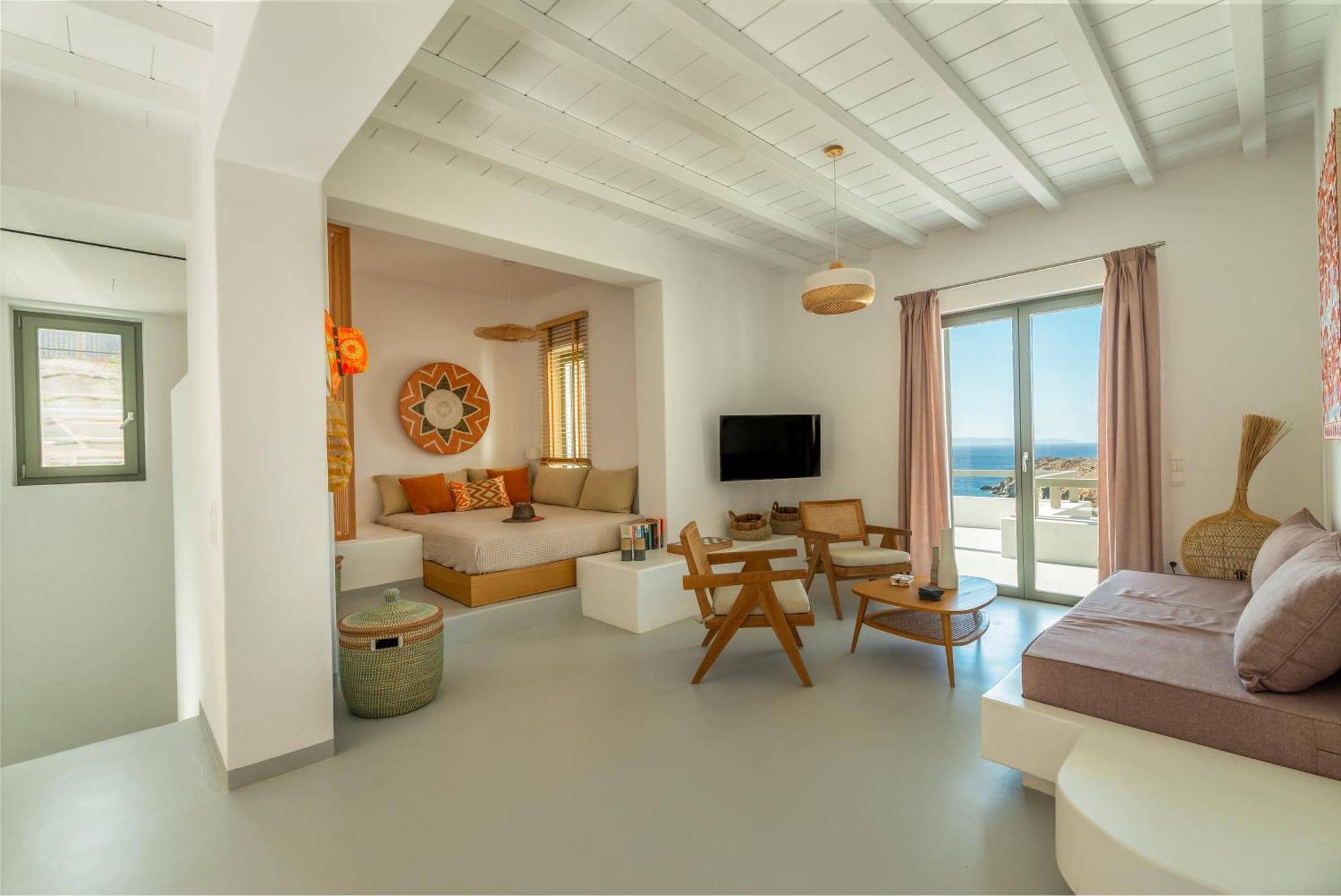 Phos Villas Tinos Agios Romanos Bagian luar foto