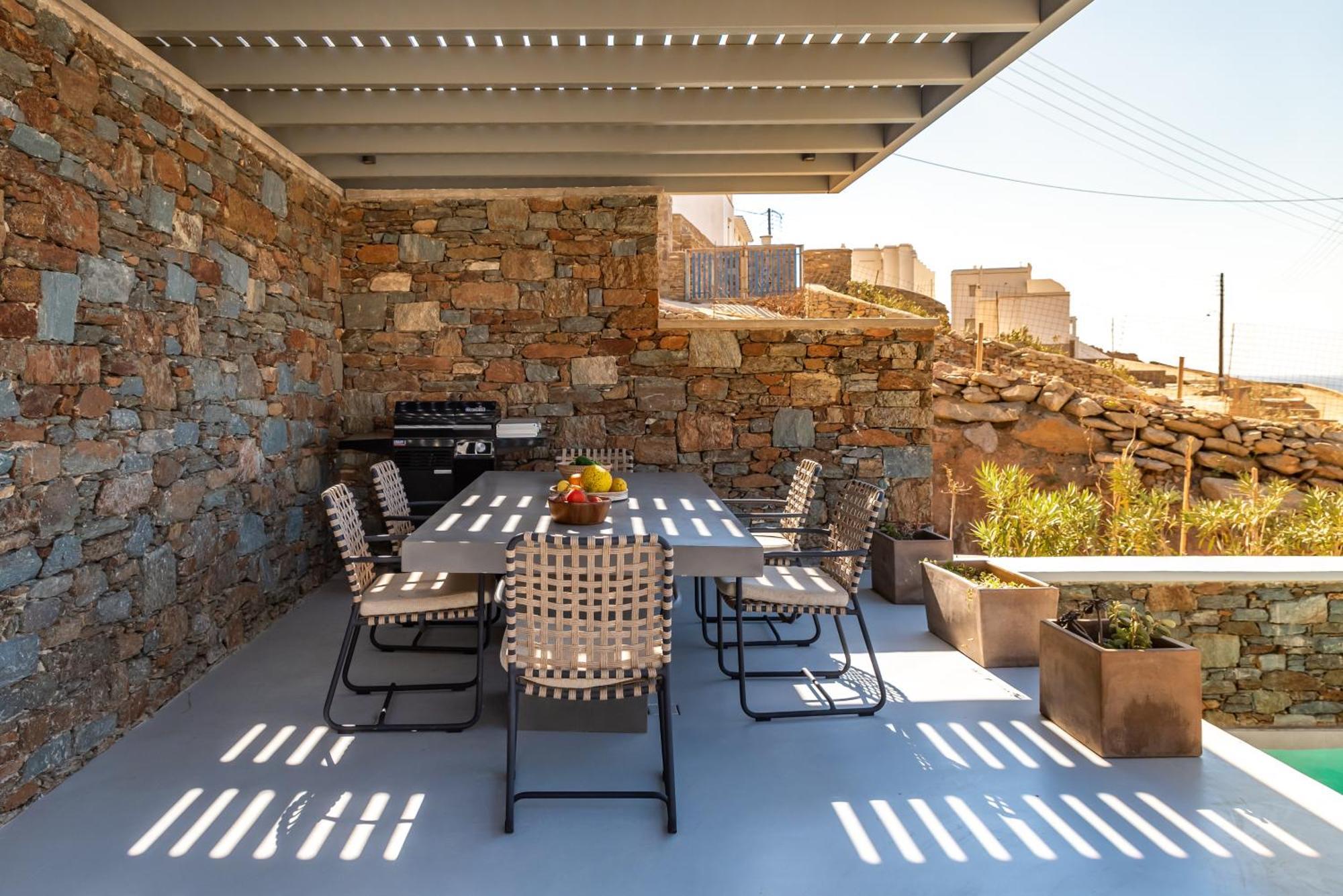Phos Villas Tinos Agios Romanos Bagian luar foto